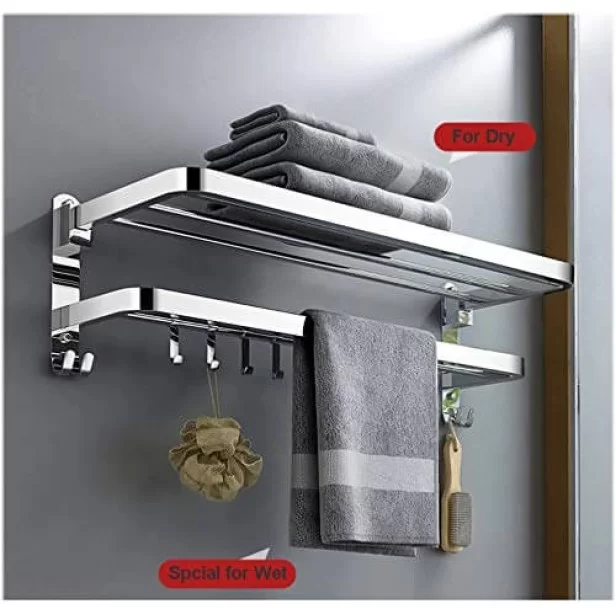 Bathroom towel rail swivel handle hook, CATEGORIES \ Bathroom \ Hangers  and holders