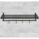 Ferio 24 Inch Stainless Steel And Aluminium Bathroom Towel Rack Towel Bar Towel Rod Holder/Hanger Towel Stand Bathroom Accessories Set Of 1 (Black, 24 Inch ( 2 Feet ))