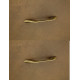 Ferio 10 Inch (224 MM ) Brass Antique Finish Zinc Alloy Material Main Door Handle Cabinet Handel / Door Handel wardrobe handle Door Pull Handle Drawer Handle Window Handle (Set Of 2 Pcs)