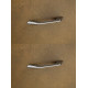 Ferio 4 Inch 96 MM Chrome Finish Zinc Alloy Material Cabinet Handle/ Furniture Door Handle /Kitchen/Bathroom/Office Handle Drawer Handle Window Handle Door Pull Push Handle (Set Of 2 Pcs)