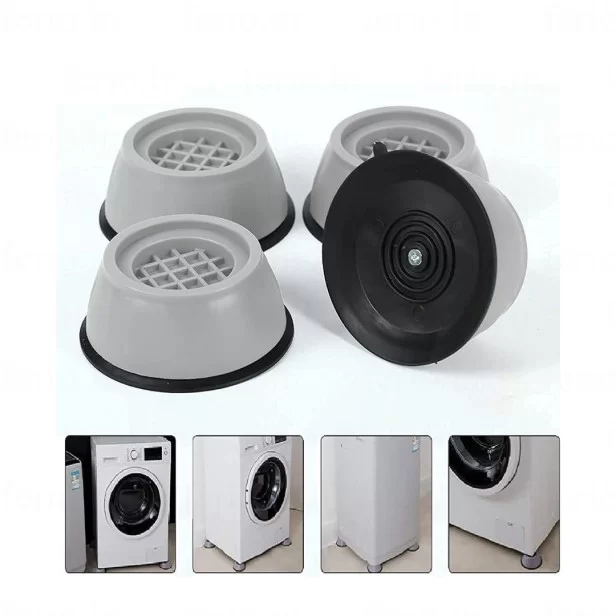 Pads Washing Machine Washer Anti Dryer Non Vibration Mat Noise Dampening  Feet Mats Pan Cushion Pedestals Floor