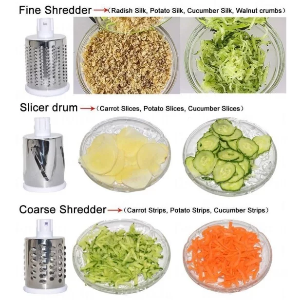 Multifunctional nine-in-one vegetable cutter 12-piece grater potato radish  shredded vegetable cutter