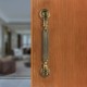 Ferio 12 Inch 300 MM Zinc Heavy Duty Brass Antique Door Handles for Main Door Handle | Glass Door Decorative Pull Handle Door Hardware Door & Home Décor (Pack Of 1)