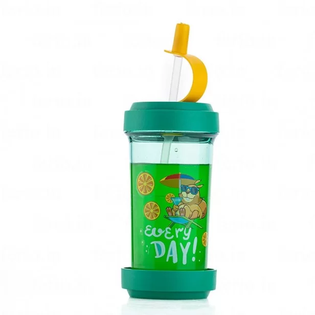 1pc 450ml Reusable and Durable simple Modern Kids Water Bottle