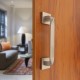 Ferio 8 Inch (200 MM) Stainless Steel Heavy Duty Stylish Door Handles For Main Door Handle | Glass Door Handle  | Door Pull Push for All Door of House Office Satin Finish ( Pack Of 1 )