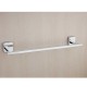 Ferio Steel 18 Inch Towel Rod Towel Rack for Bathroom Towel Bar, Towel Hanger, Towel Stand, Bathroom Accessories-Round (Chrome Finish) - Pack Of -1 Pcs