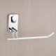 Ferio High Grade Stainless Steel Napkin Holder /Towel Ring/Napkin Ring /Towel Hanger/Bathroom Accessories (Chrome) - Pack of 1