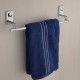FERIO 18 Inch Stainless Steel Towel Rod Towel Bar, Napkin Holder And Hanger For Bathroom Accessories for Home Chrome Finish 1.5 Feet - ( Pack of 1)