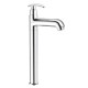 Ferio  Brass Chrome Finish Deck-Mount Single-Handle Wash Basin Tall Body Tap Pillar Cock Premium For Kitchen And Bathroom Faucet With Swivel Spout Pack Of 1