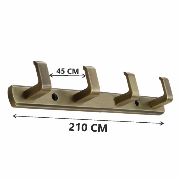 Quality No 3 X Picture Hooks with Pins - Brass Plated