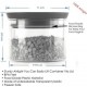 Ferio 500ml New Airtight Container Jar Set For Kitchen - Kitchen Organizer Container Set Items, Air Tight Containers For Kitchen Storage (Set Of 6, Grey)