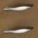 Ferio 4 Inch 96 MM Chrome Finish Zinc Alloy Material Cabinet for Door Handle Cabinet Handle Drawer Handle Window Handle for Home/Hotel/Office (Set Of 2 Pcs)
